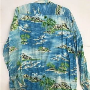 SOLD Kramers Vintage Aloha Hawaiian Silky Shirt